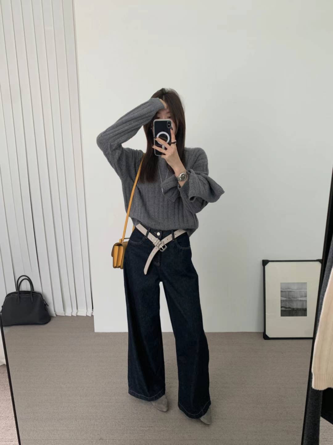 Kelly Designs Scarf&Sweatshirt Wool Set (Instock)