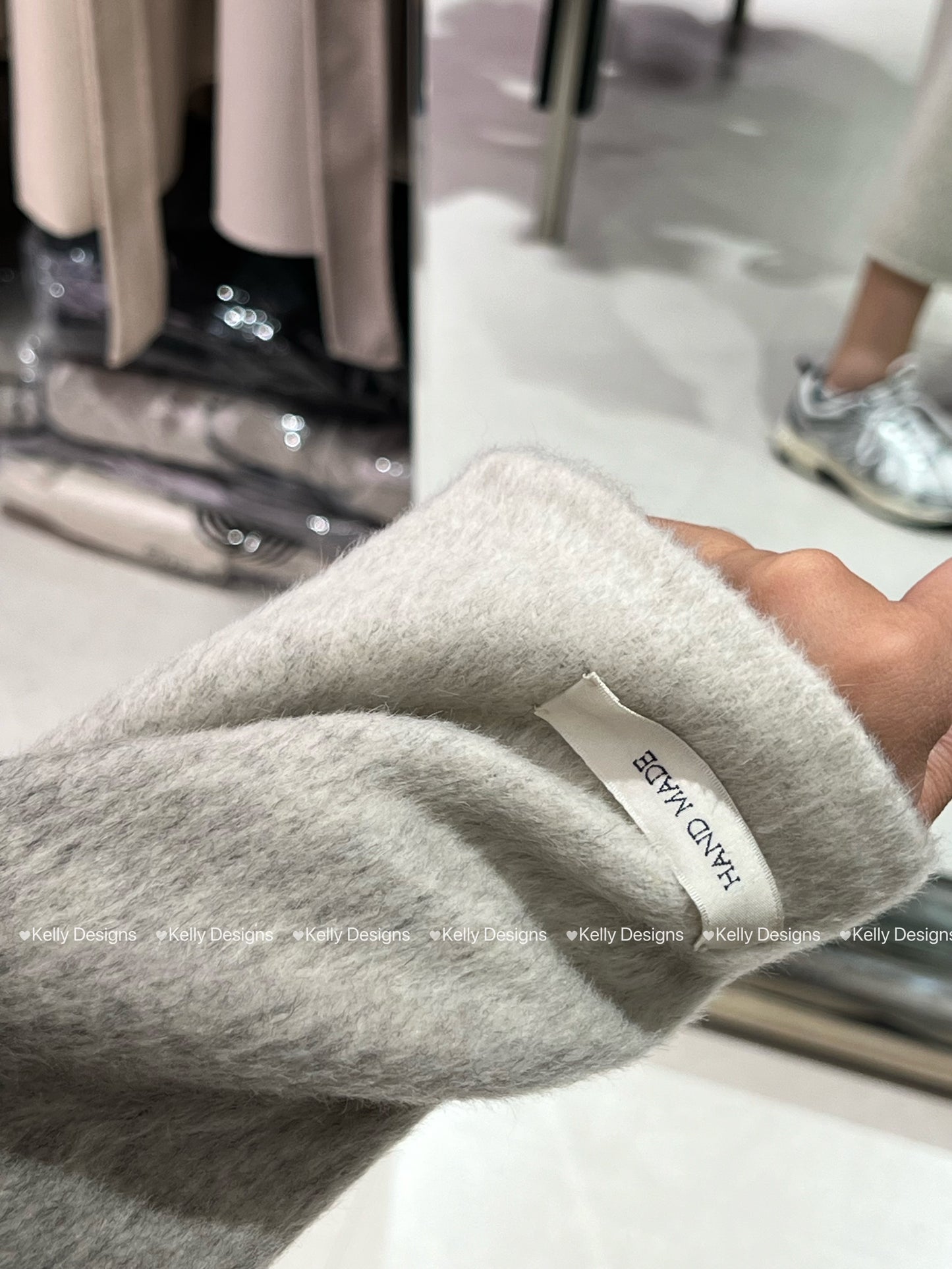 Kelly Designs Gradient Wool&Cashmere Coat (Instock)