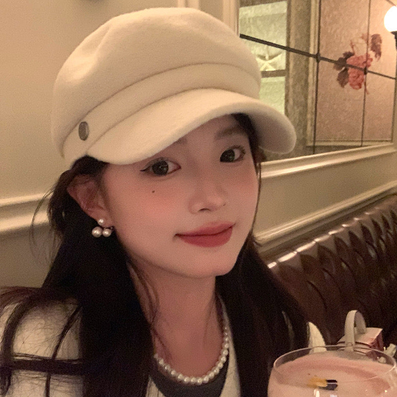 Kelly Designs Wool Blend Newsboy Painter Cap (Instock)