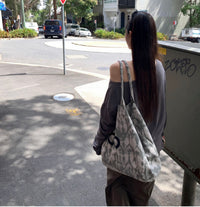 Korean Collection Sheer One-Shoulder Snap Slit Long Sleeve Top (Instock)