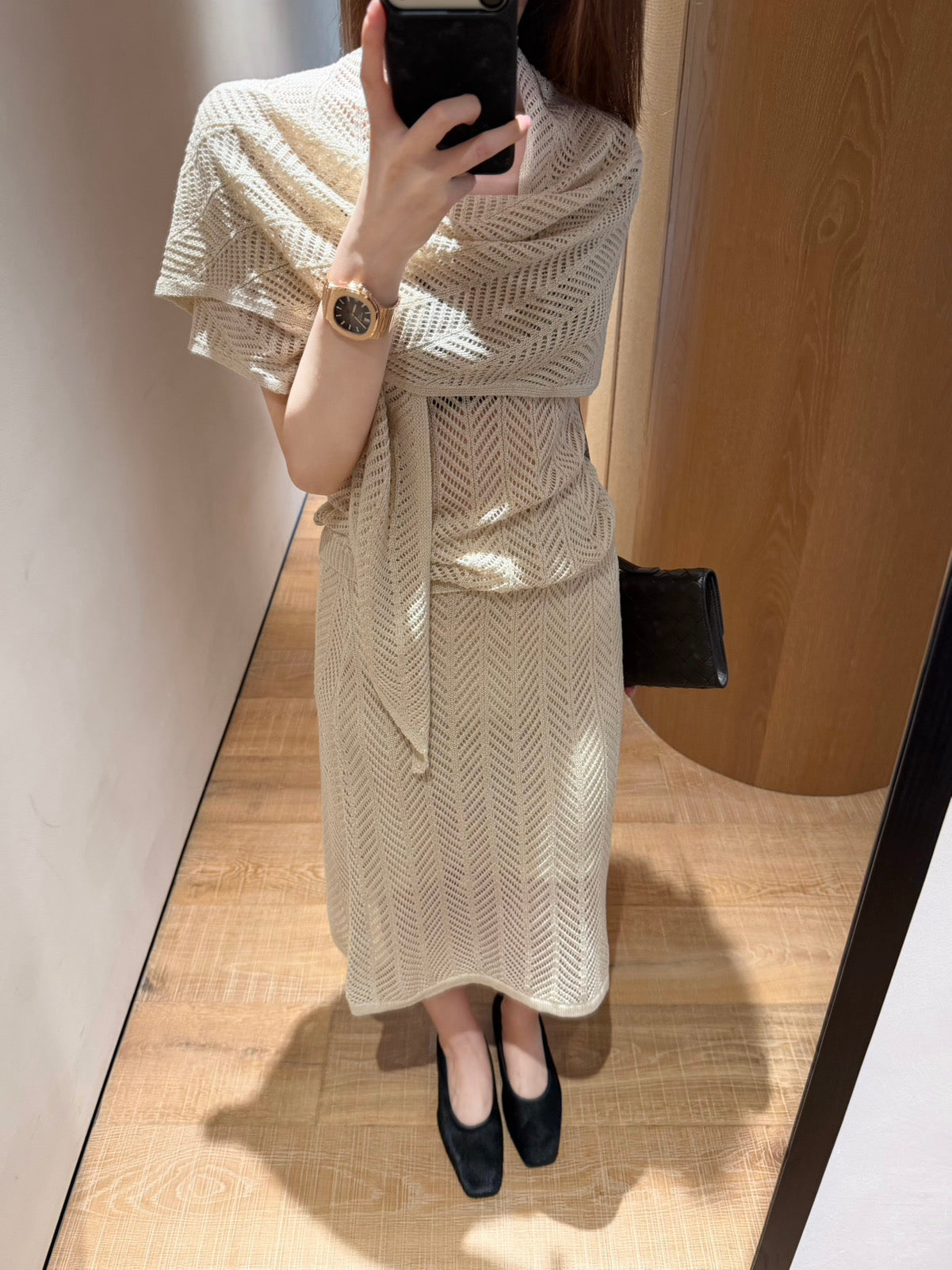 Kelly Designs : Tenue haut et jupe style "Old Money" (En stock)