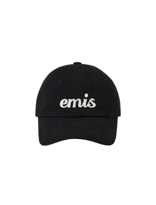 EMIS APPLIQUE BALL CAP-BLACK (Preorder)