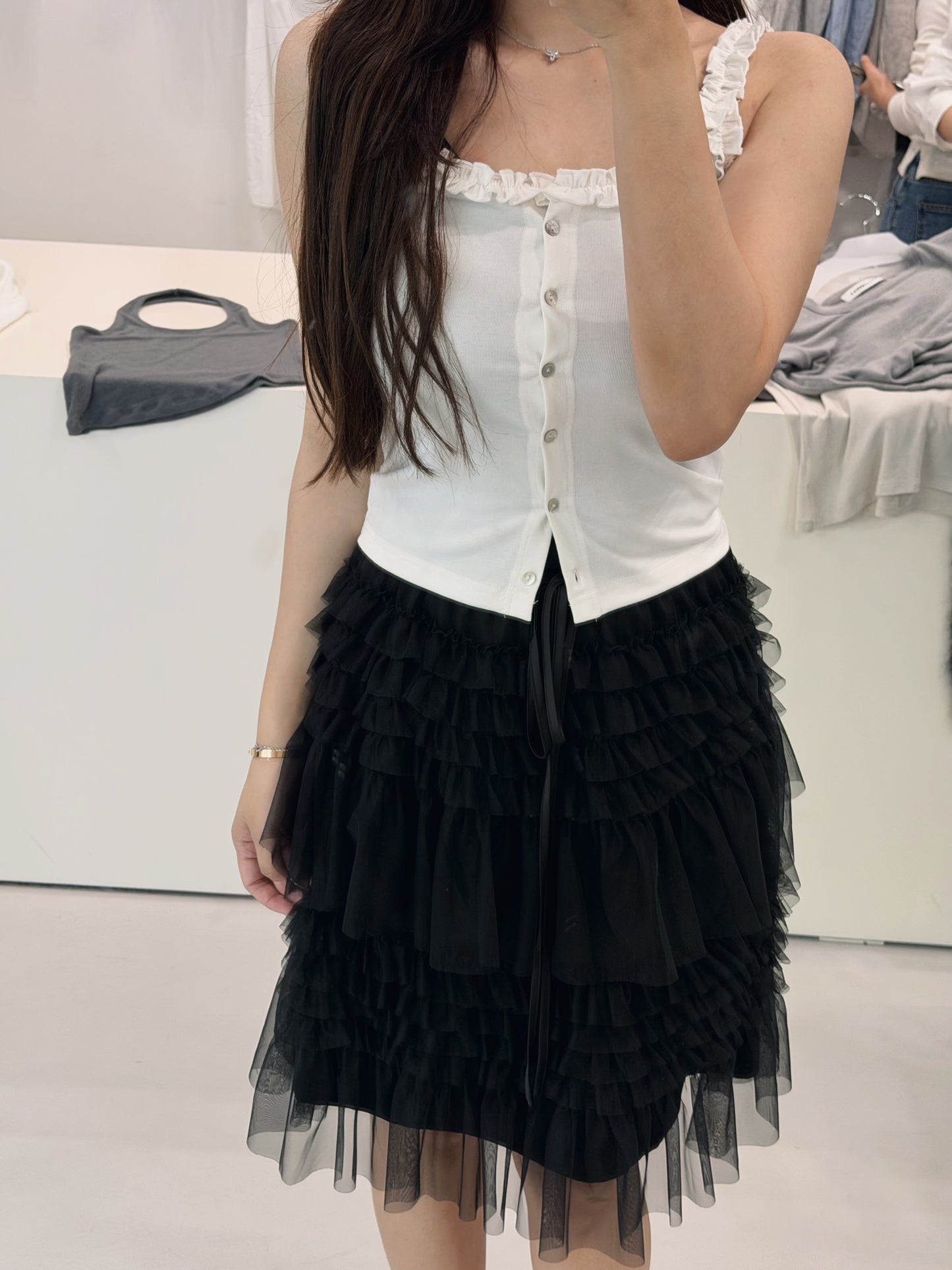 Kelly Designs Layer Tank Top & Skirt（Instock)