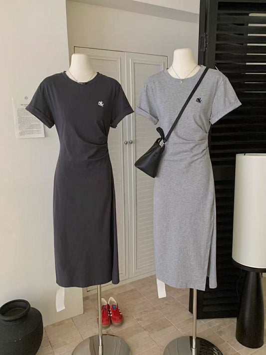 Kelly Designs Two Colors Slim Dress (Instock)