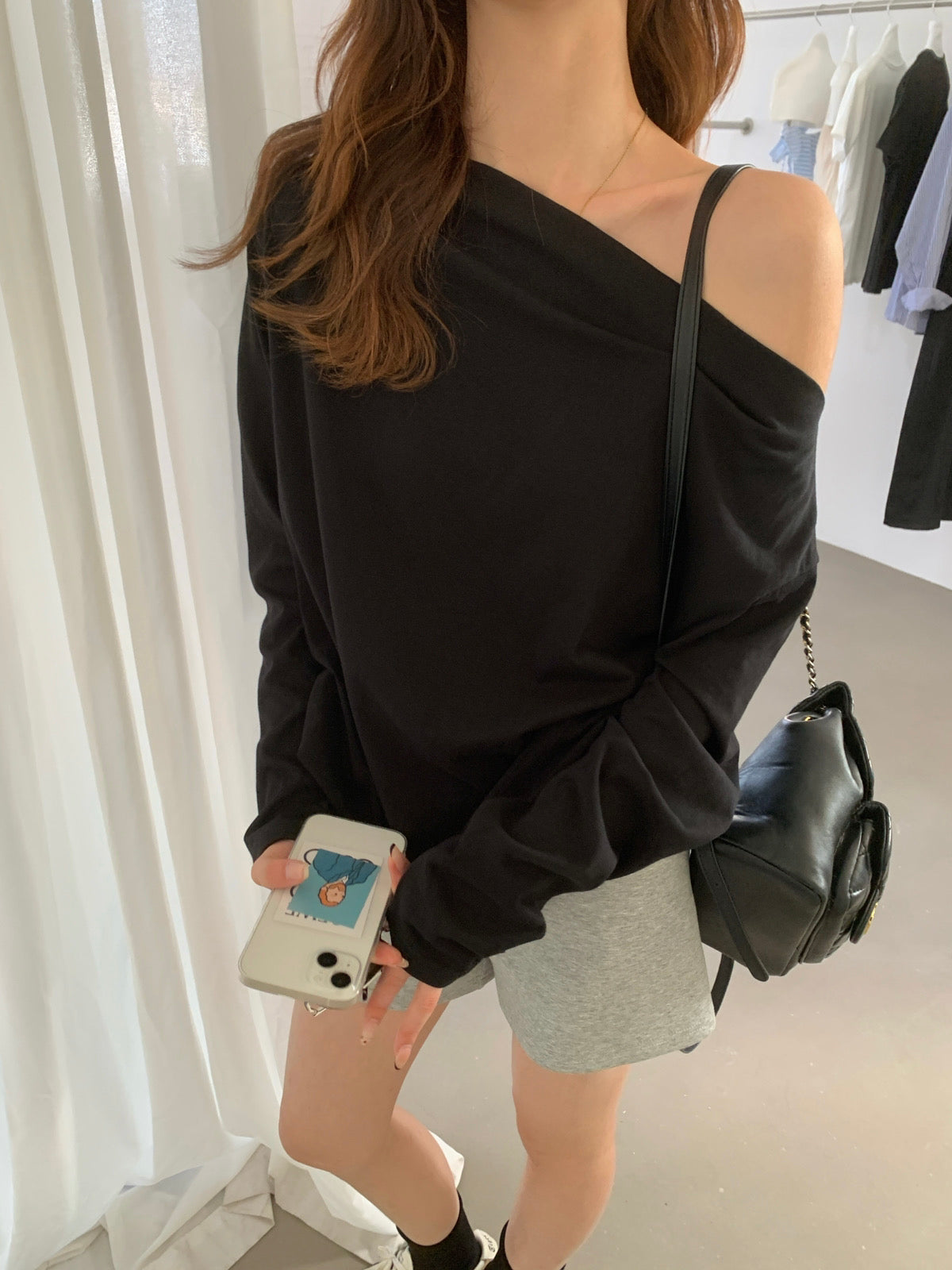 Kelly Designs 4 Colors Off Shoulder Top (Instock)