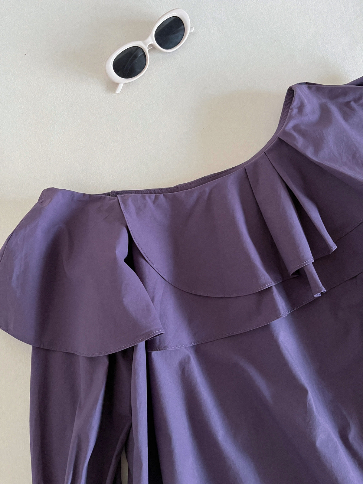 Kelly Designs Off Shoulder Purple Blouse (Instock)