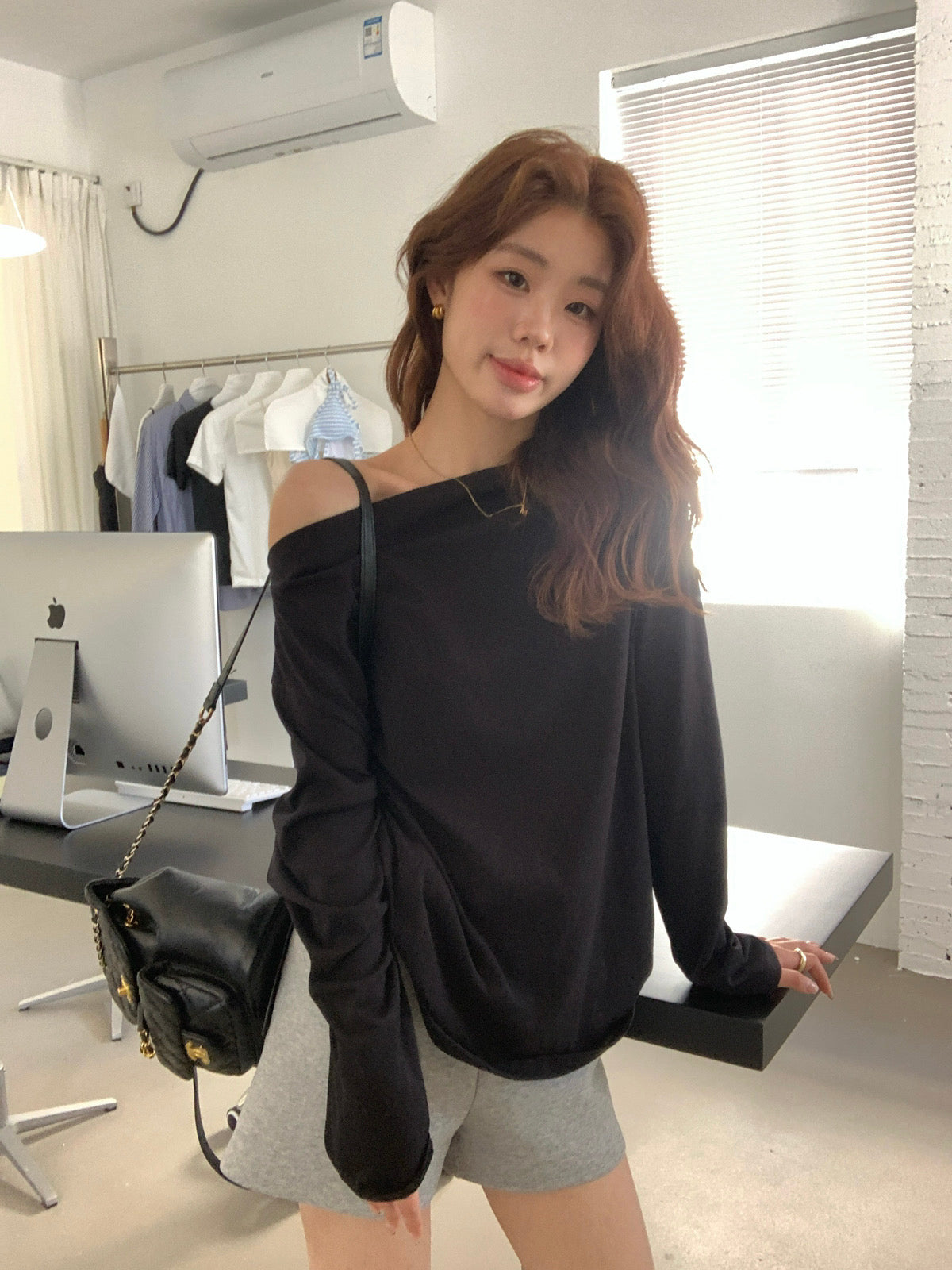 Kelly Designs 4 Colors Off Shoulder Top (Instock)