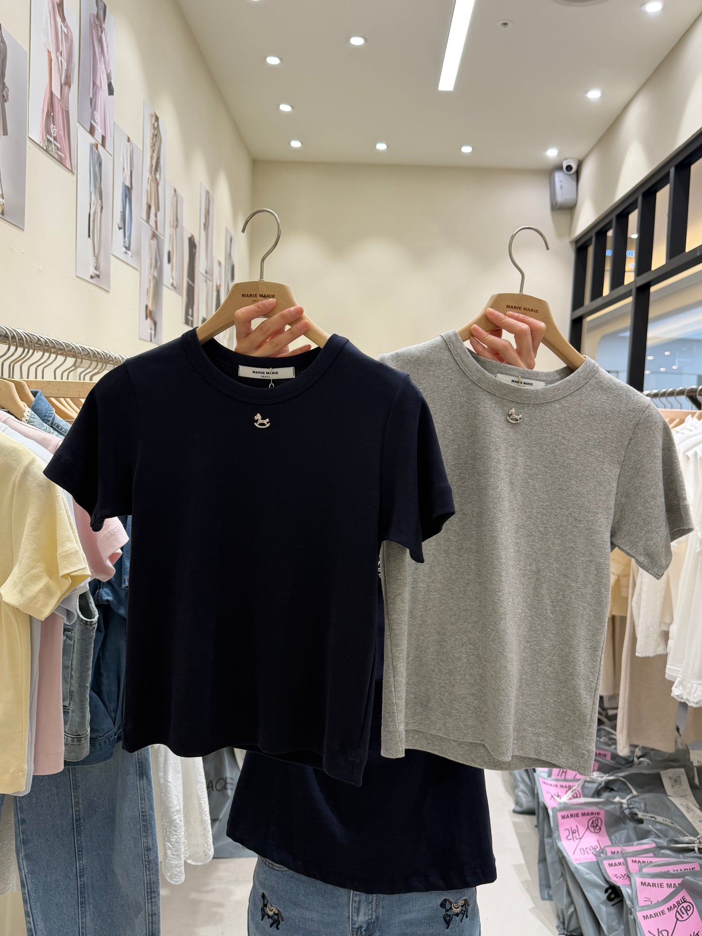 Korean APM Collection Horse Tshirt-6 Colors (Instock)
