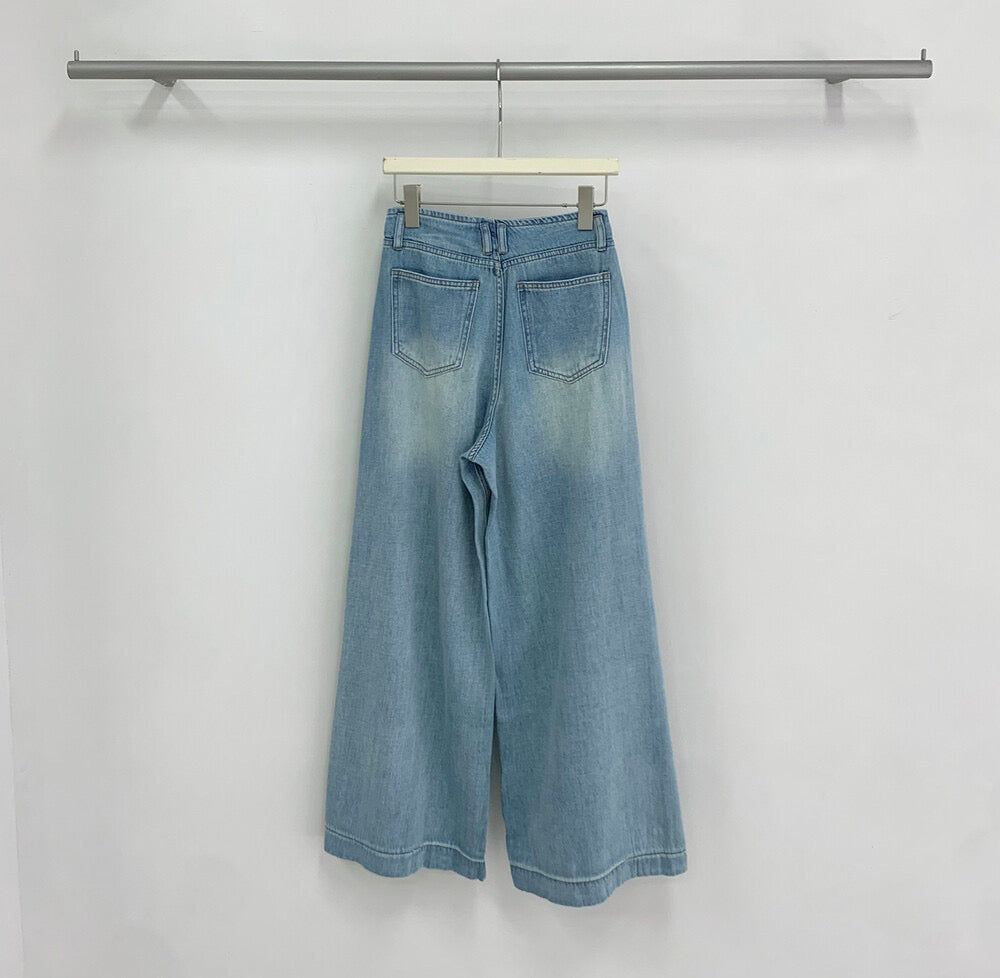 Kelly Designs Two Buttons Four Season Jeans(Instock)