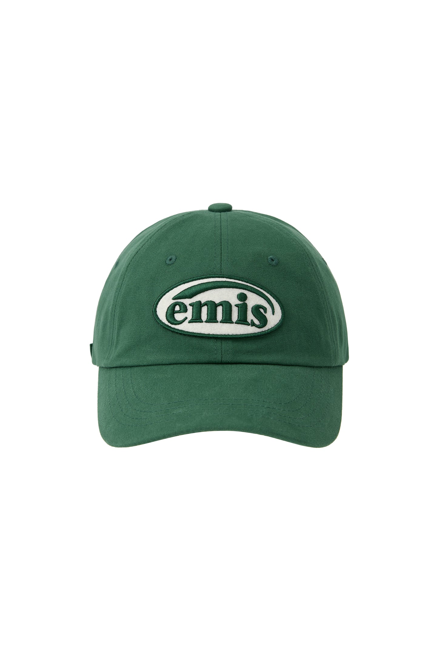 EMIS TONE ON TONE WAPPEN BALL CAP-GREEN(Preorder)