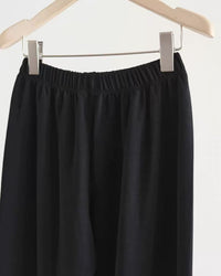 Korean APM Collection Ounce Soft Flare Pants – Black (Instock)