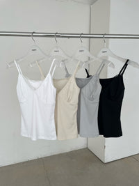 Korean APM Collection V Neck Cami Top-3 Colors (Instock)