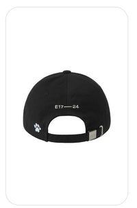 EMIS FOOT PRINT WAPPEN BALL CAP-BLACK (Preorder)