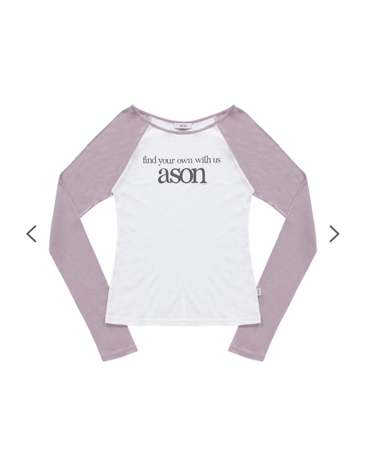 ASON Sorbet Raglan Long Sleeve Tee – Pink (Instock)