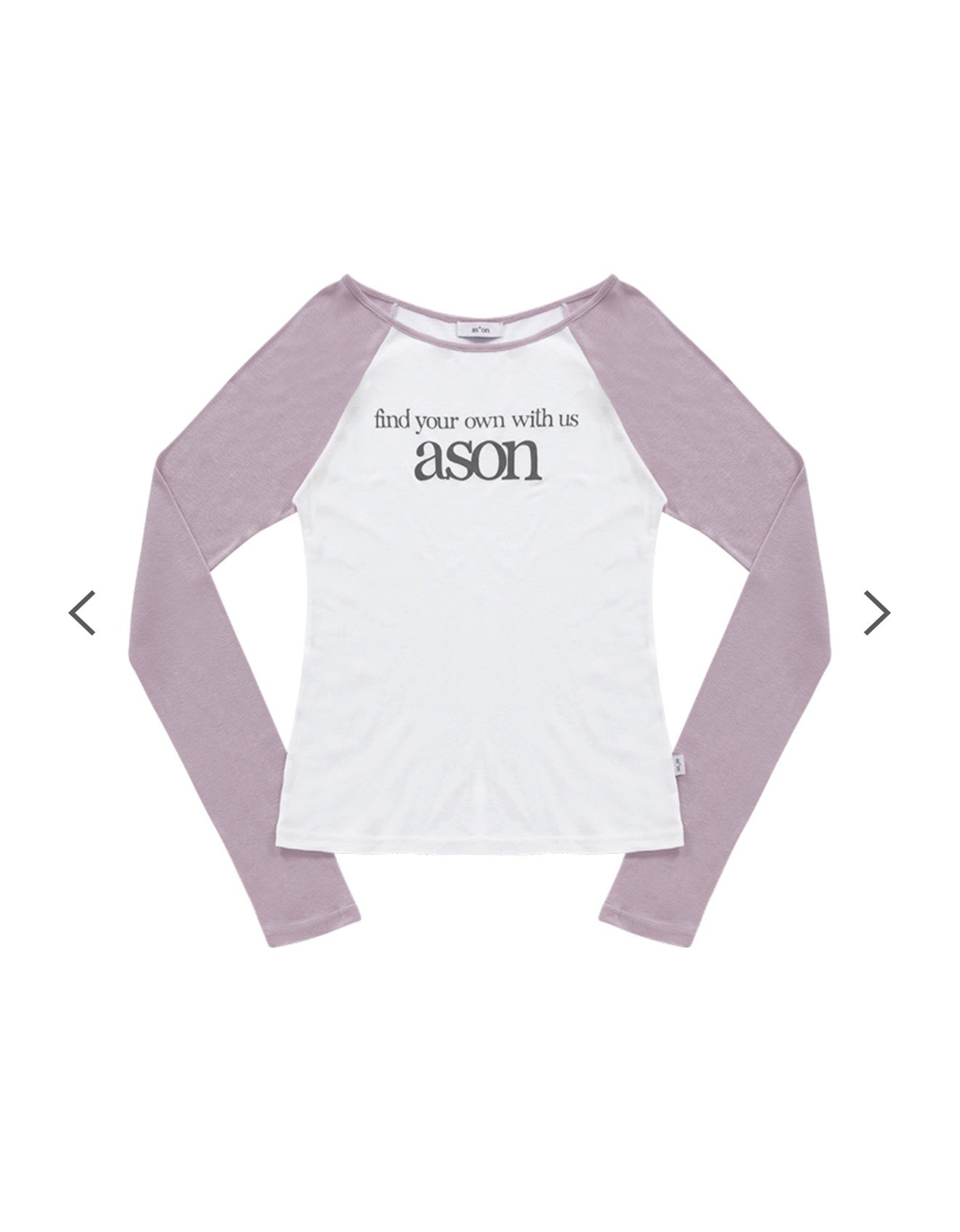 ASON Sorbet Raglan Long Sleeve Tee – Pink (Instock)