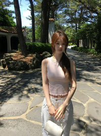 Korean APM Collection Vegetable Round Neck Tank Top - 3 Colors (Instock)