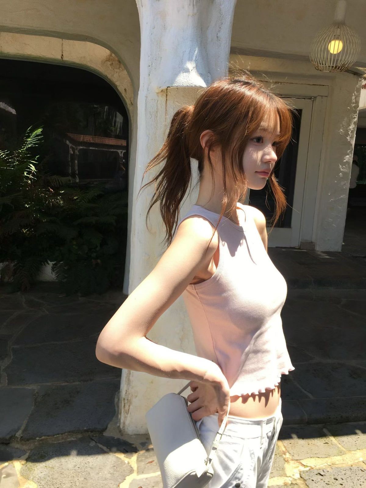 Korean APM Collection Vegetable Round Neck Tank Top - 3 Colors (Instock)