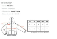 Korean Collection Enjoy Cat Zip Up Oversize Black Hoodie (Preorder）