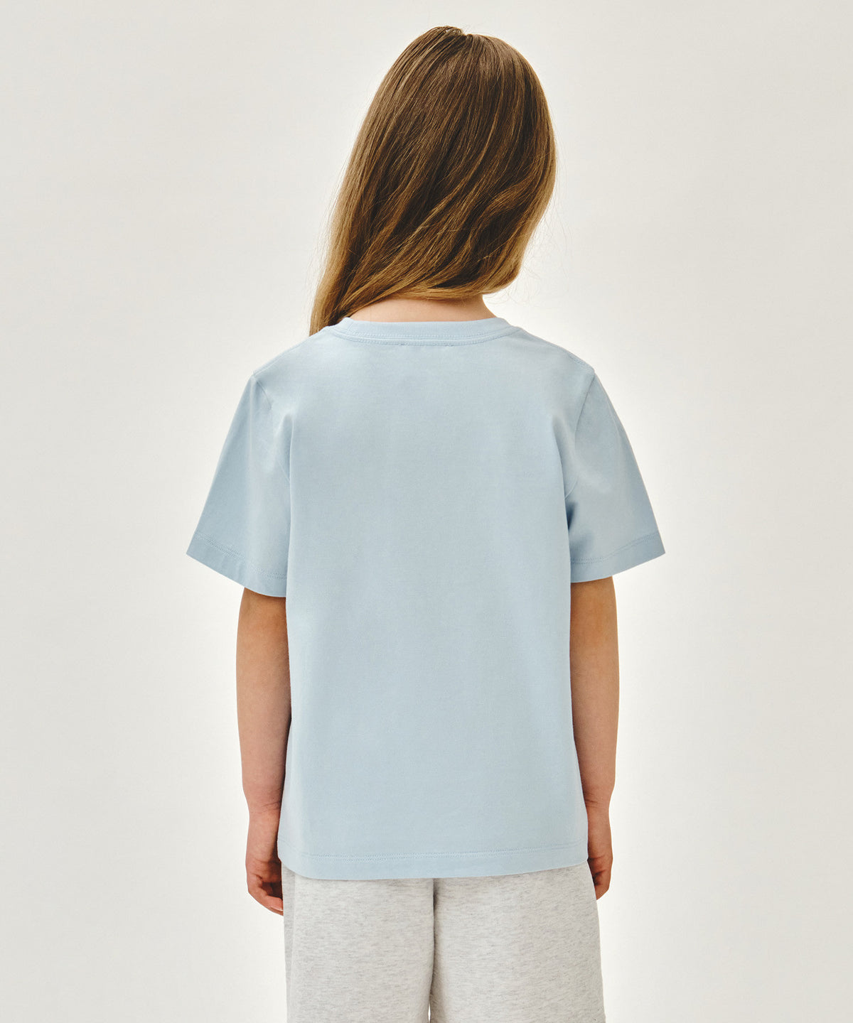 Marithe KIDS CLASSIC LOGO TEE light blue (Instock)