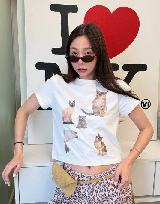 Korean APM Collection Kittens Tshirt (Instock)