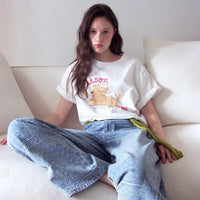 Rolarola Puppy Friends T-Shirt White (Instock)