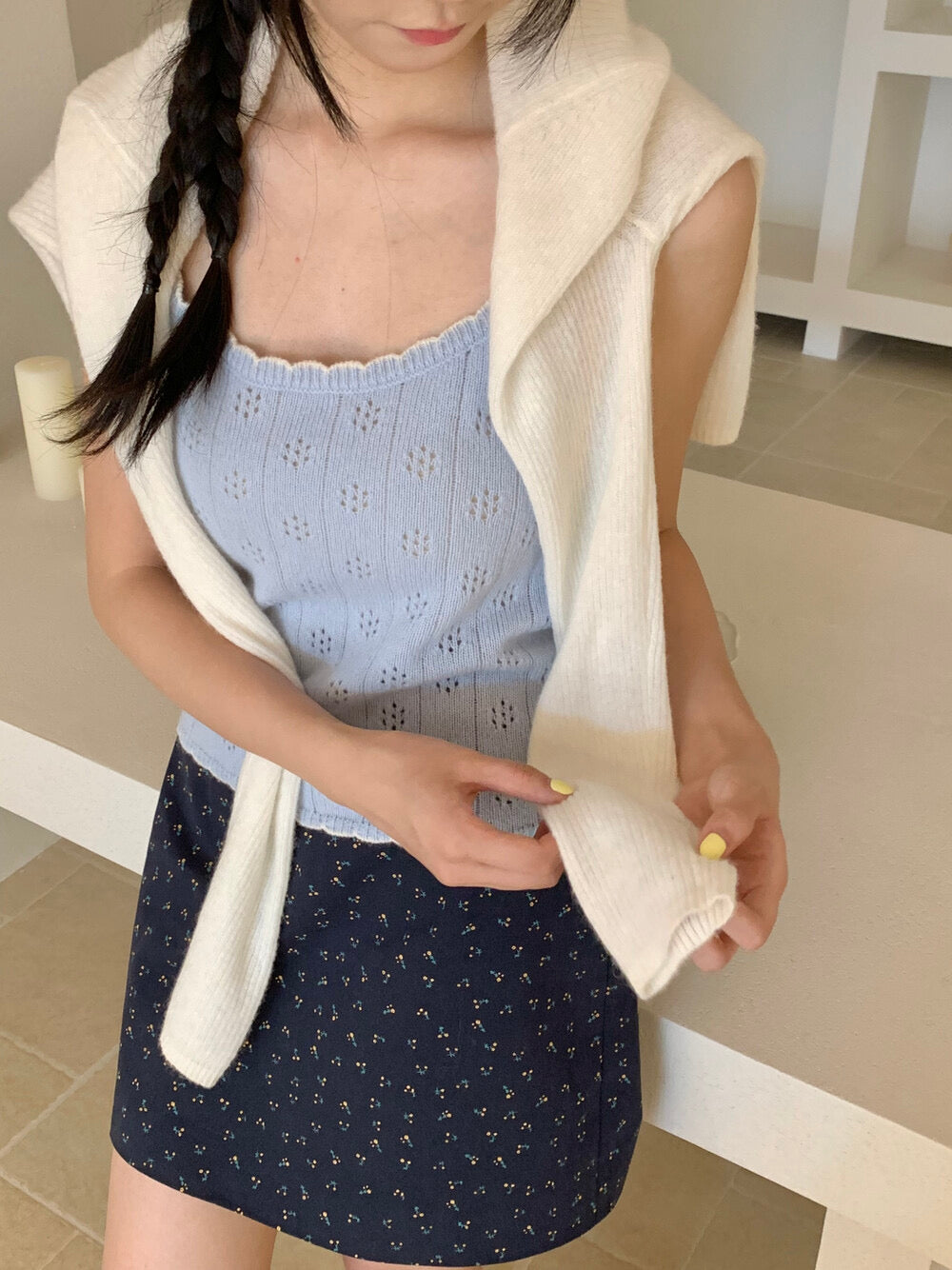 Kelly Designs 4 Colors Vest Top (Instock)