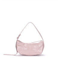 Matin Kim Half Shirring Ribbon Round Bag In Pink (Preorder)