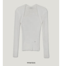 Korean Collection Inlet Bolero Long Sleeves Knit 4 Colors (Instock)