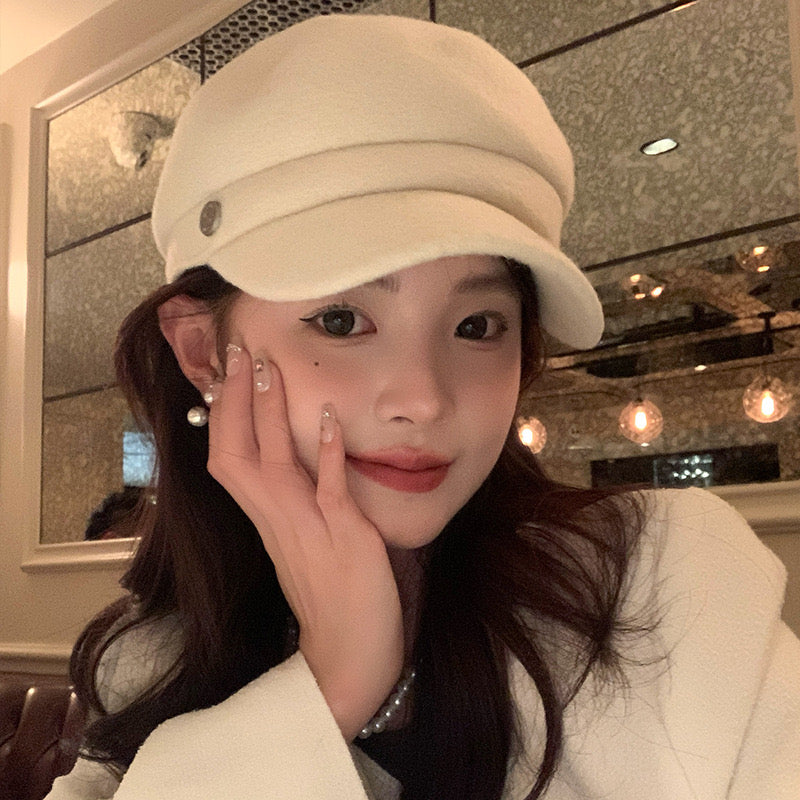 Kelly Designs Wool Blend Newsboy Painter Cap (Instock)