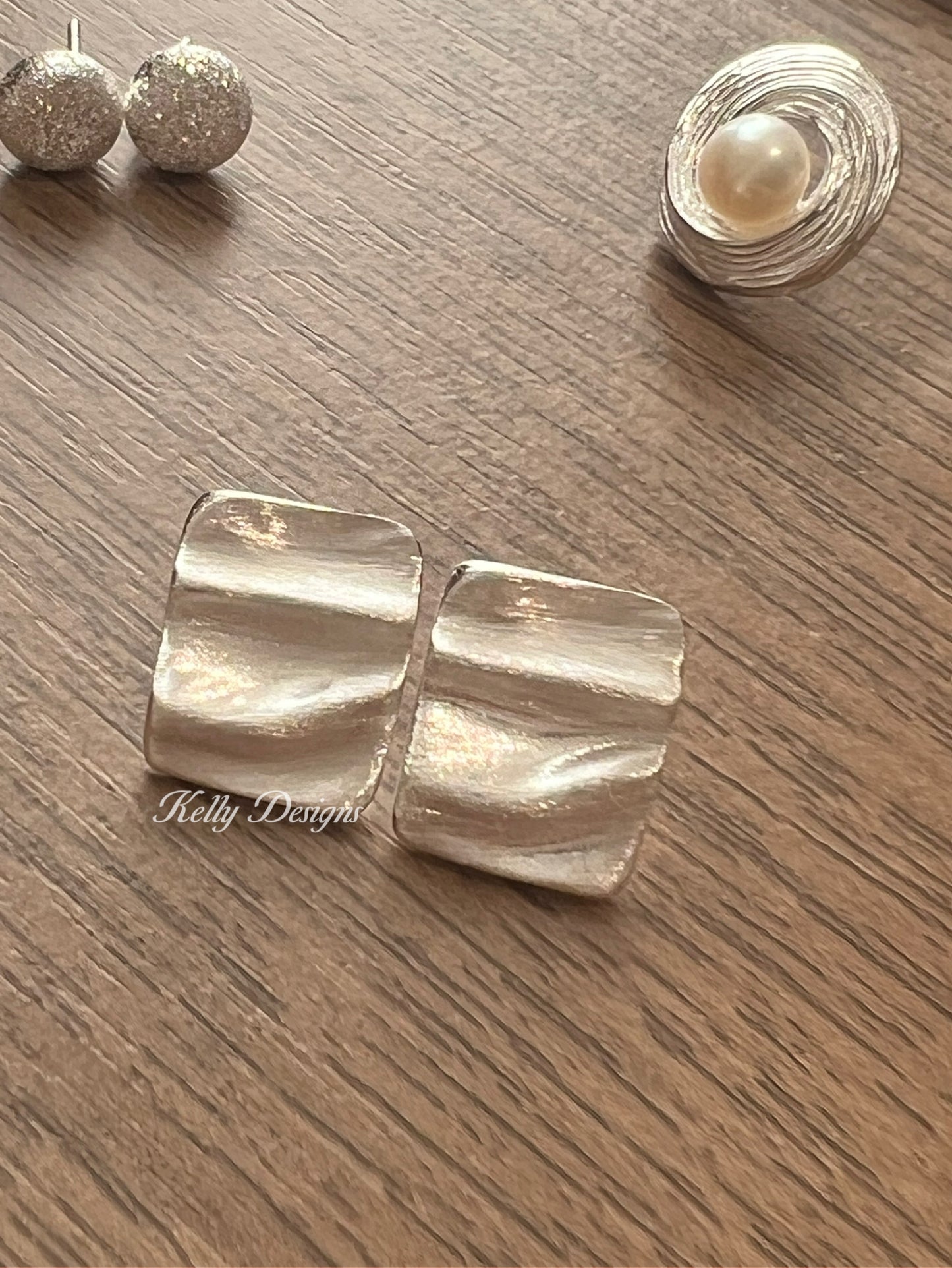 Kelly Designs Silver Simple Earrings (Instock)