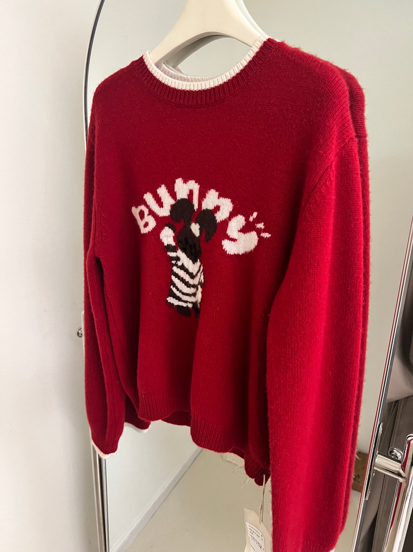 Kelly Designs Bunny Red Sweatshirt (Instock)