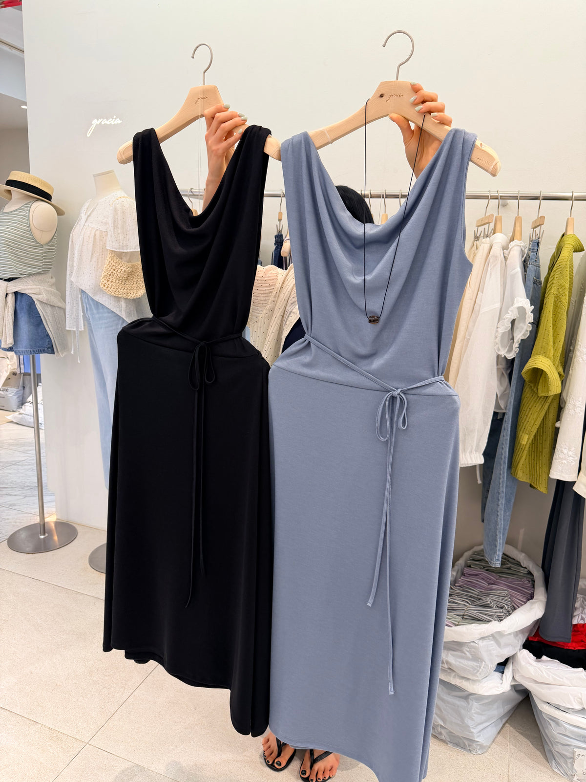 Korean APM Collection Two Way Dress-2 Colors (Instock)