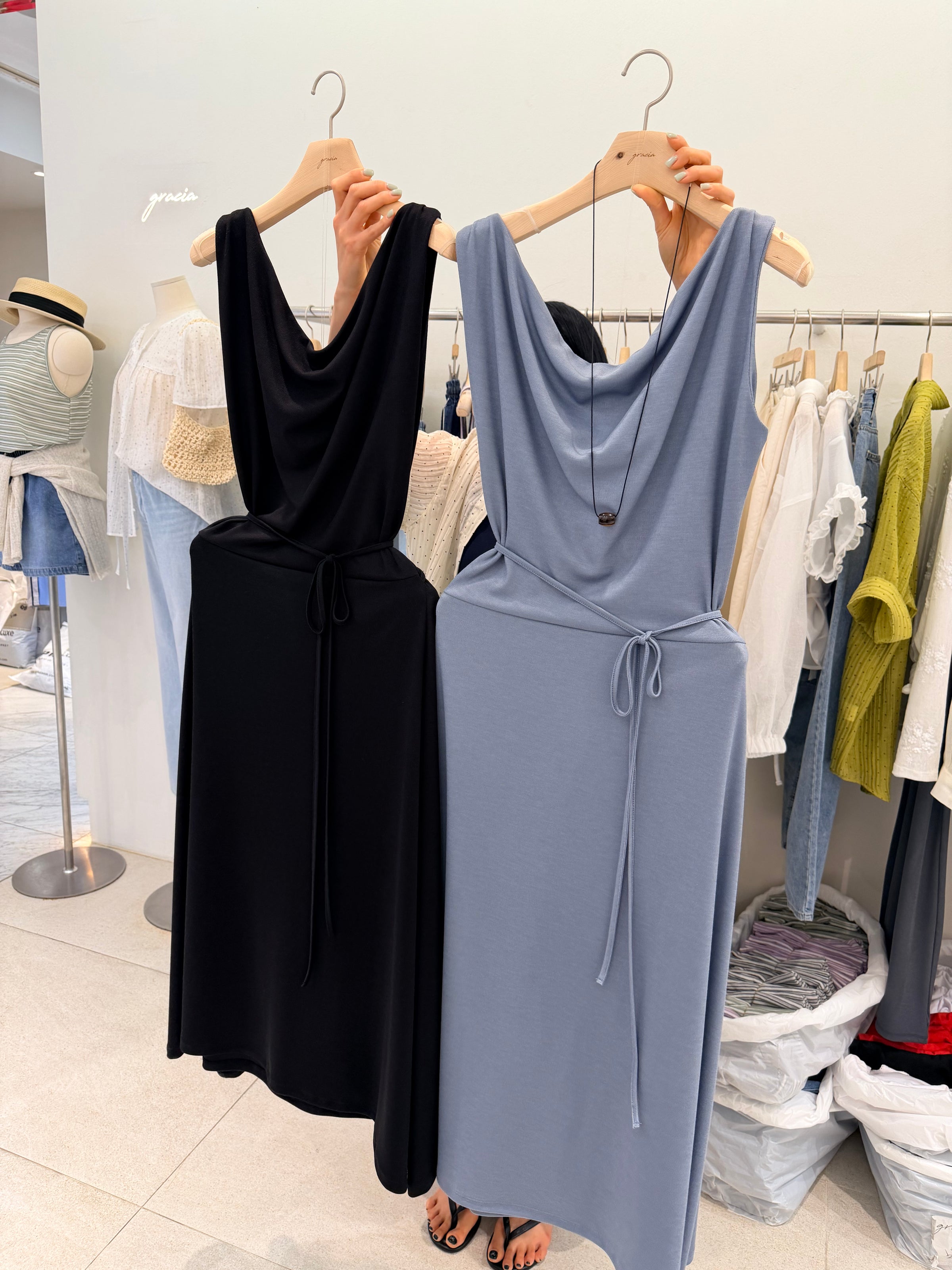 Korean APM Collection Two Way Dress-2 Colors (Instock)