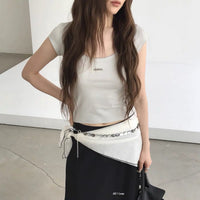 Korean APM Collection Slim Strech Tshirt-3 Colors (Instock)
