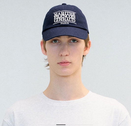 Marithe Classic Logo Navy Cap (Preorder)