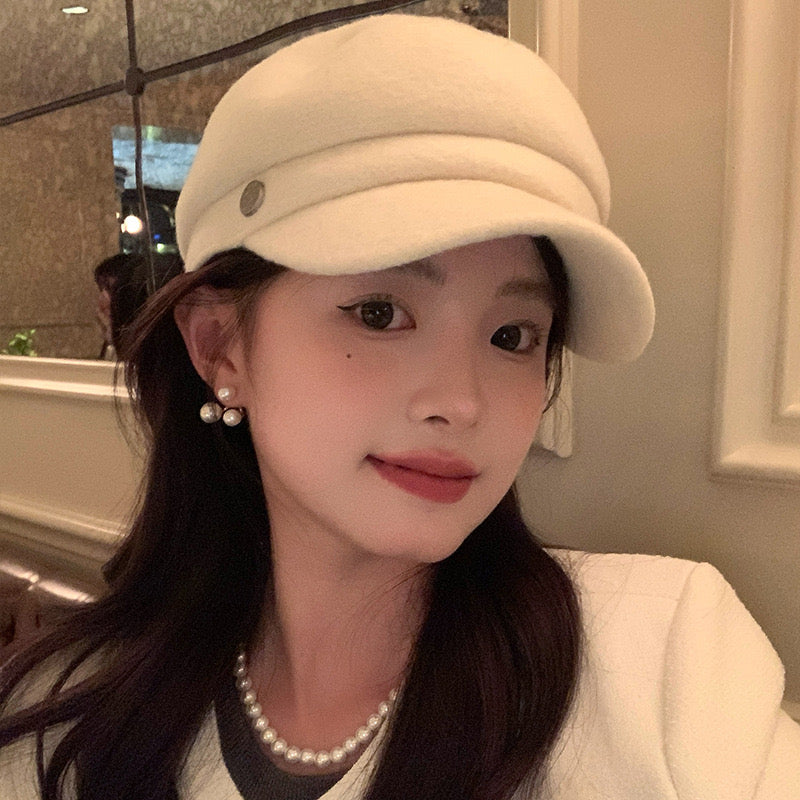 Kelly Designs Wool Blend Newsboy Painter Cap (Instock)