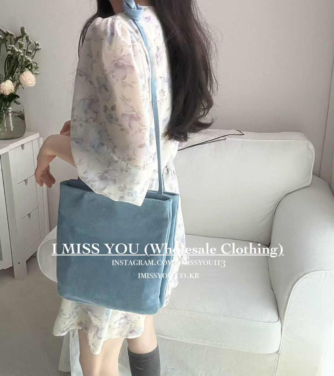 Korean APM Collection I Miss You Beige Dress (Instock)