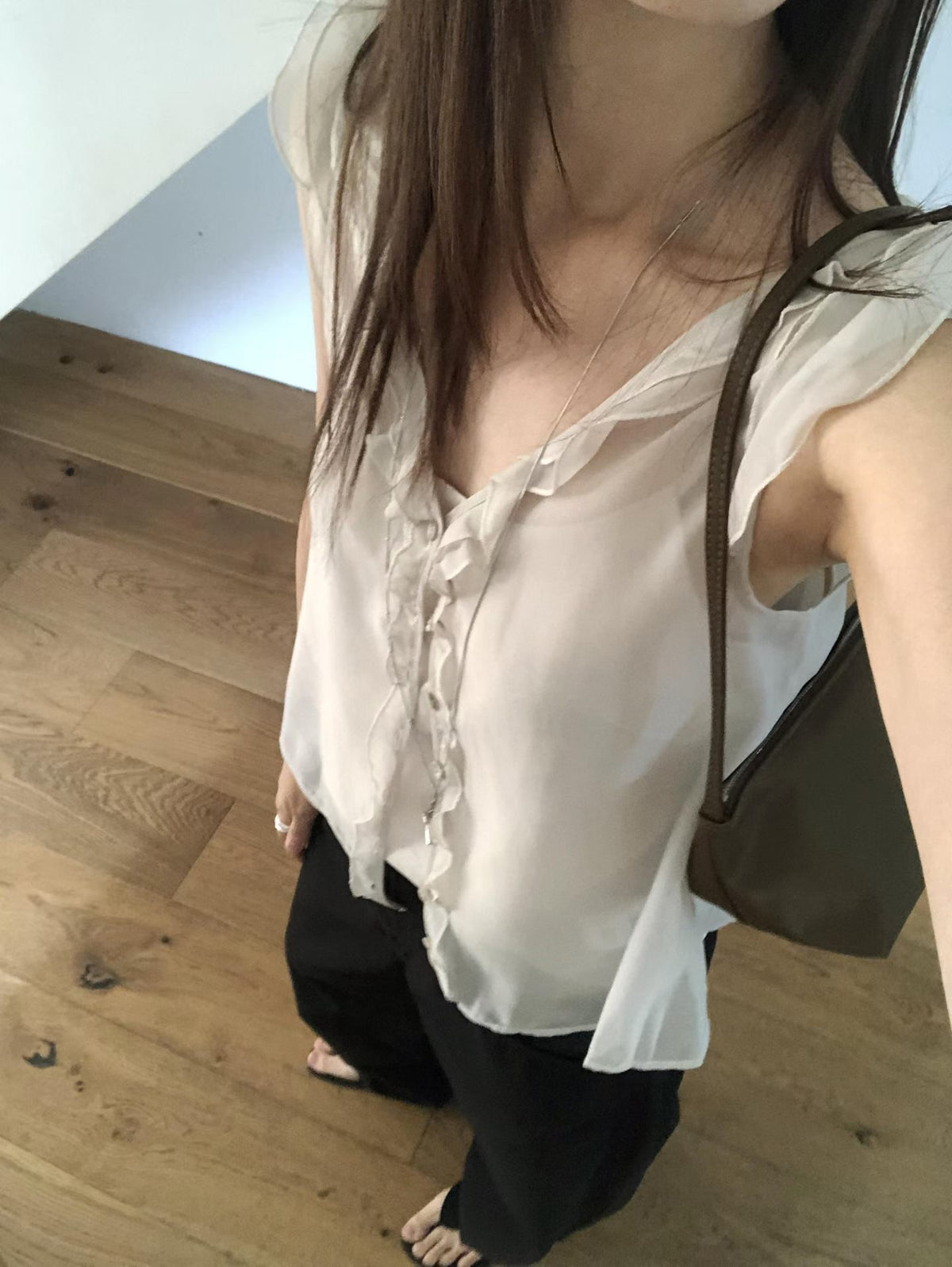 Korean APM Collection Floras Blouse Set - 2 Colors (Instock)