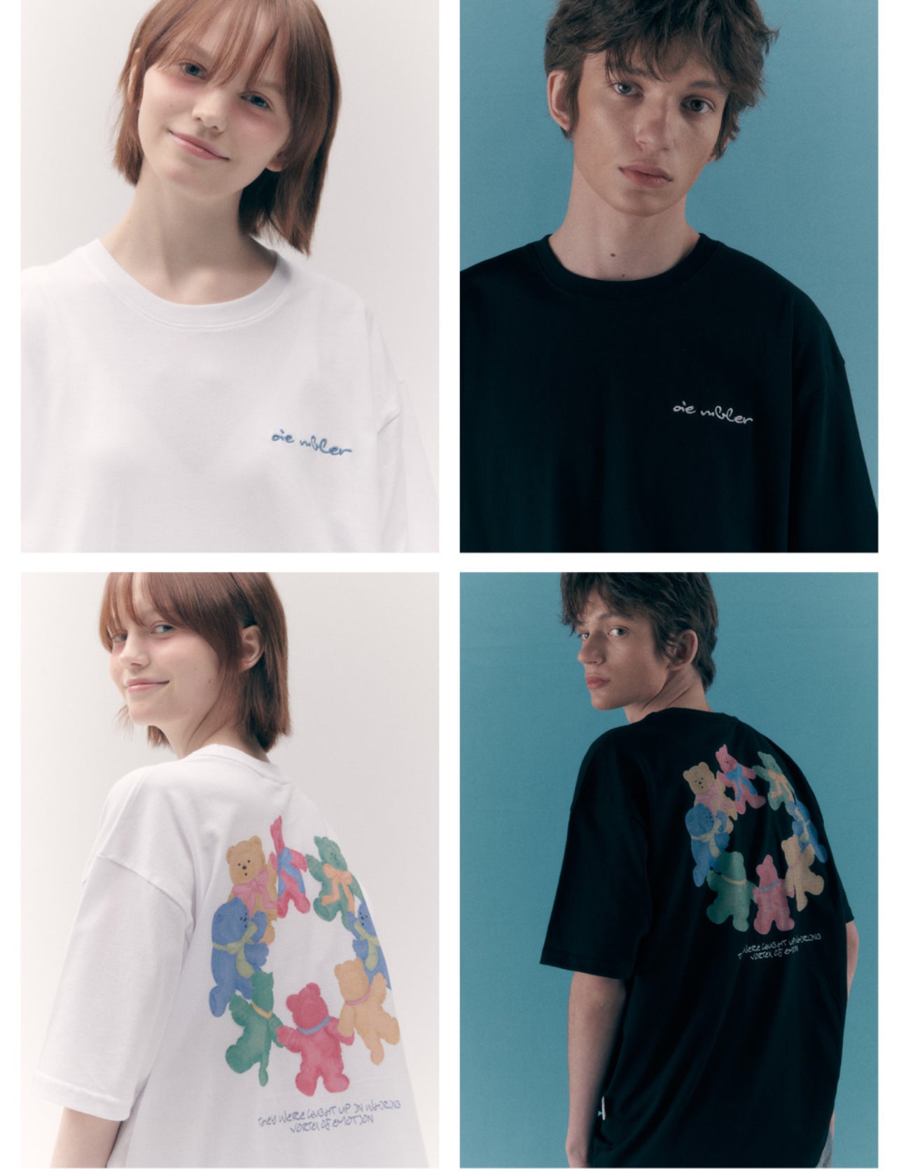 Ambler Round&Dance Oversize Unisex Tshirt(Preorder)