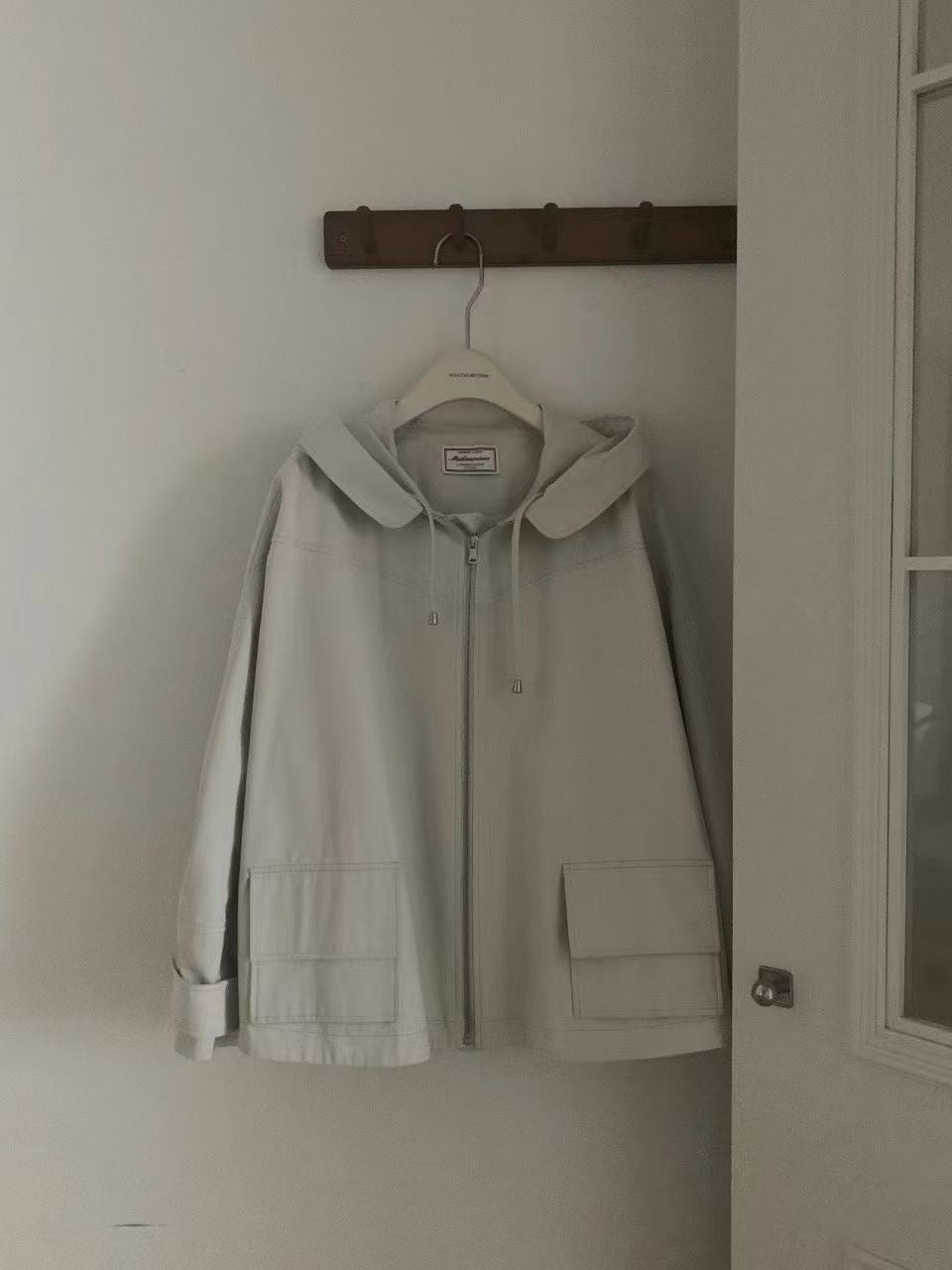 Kelly Designs Oversize Three Colors Hooded Trench Coat (Instock)