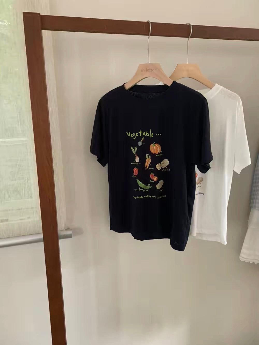 Kelly Designs Vegetable Tshirt- 2 Colors (Instock)