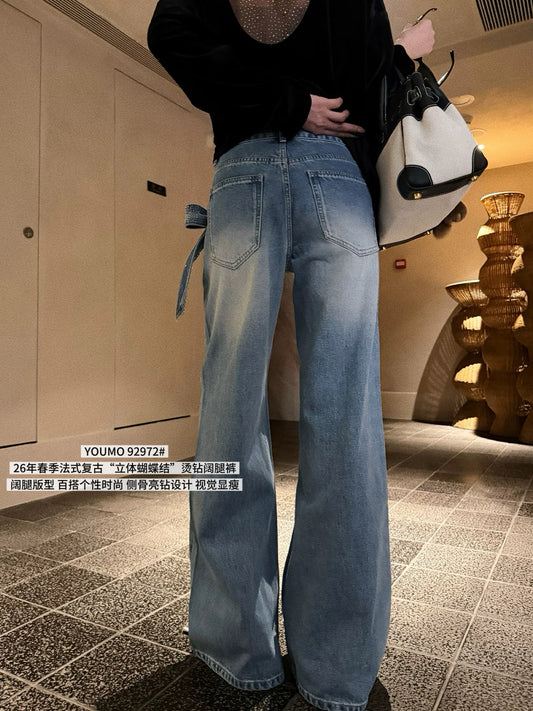 Kelly Designs Side Ribbons Four Season Jeans(Instock)