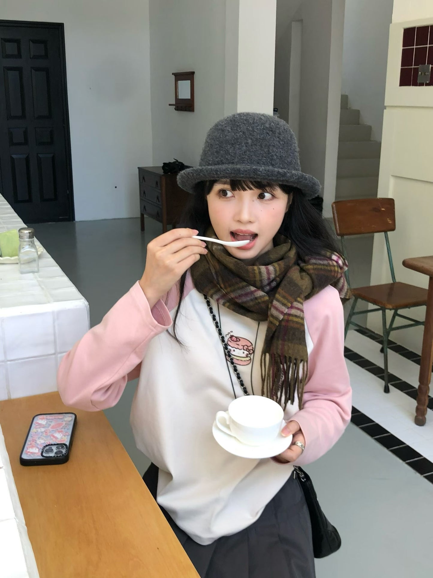 Kelly Designs Two Colors Kitten Top (Instock)