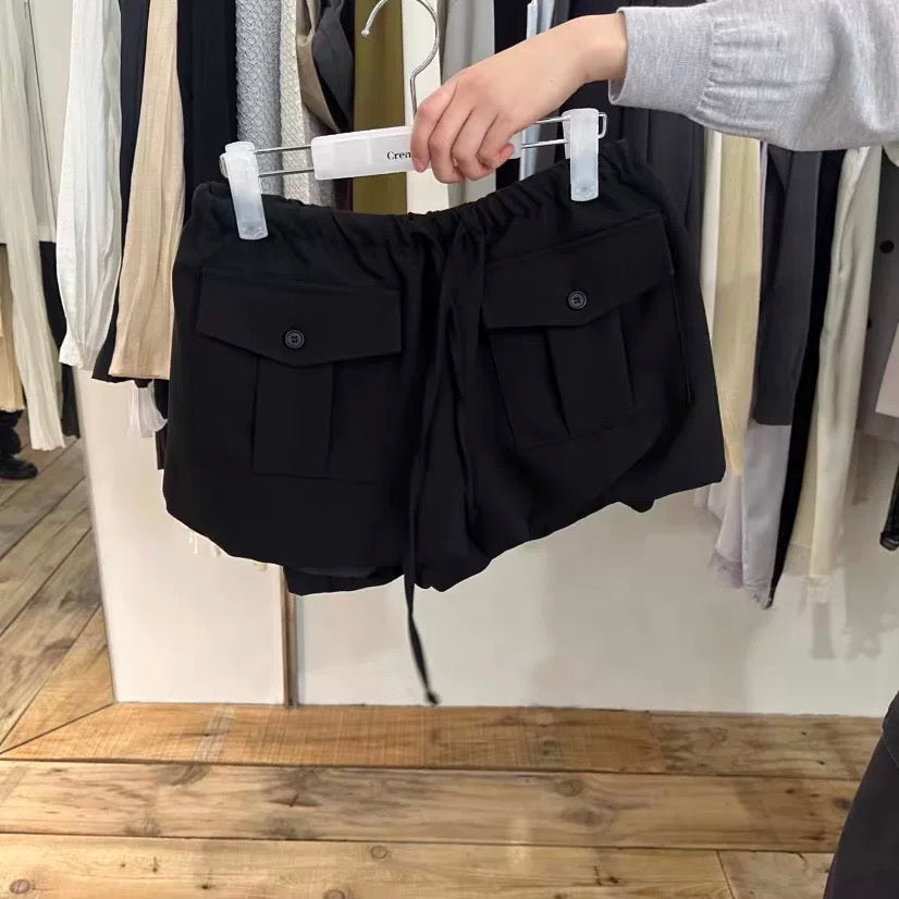 Korean APM Collection Casual Elastic waist Shorts (Instock)
