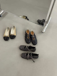Kelly Designs Vintage Multi-Strap Mary Jane Ballet Flats (Instock)