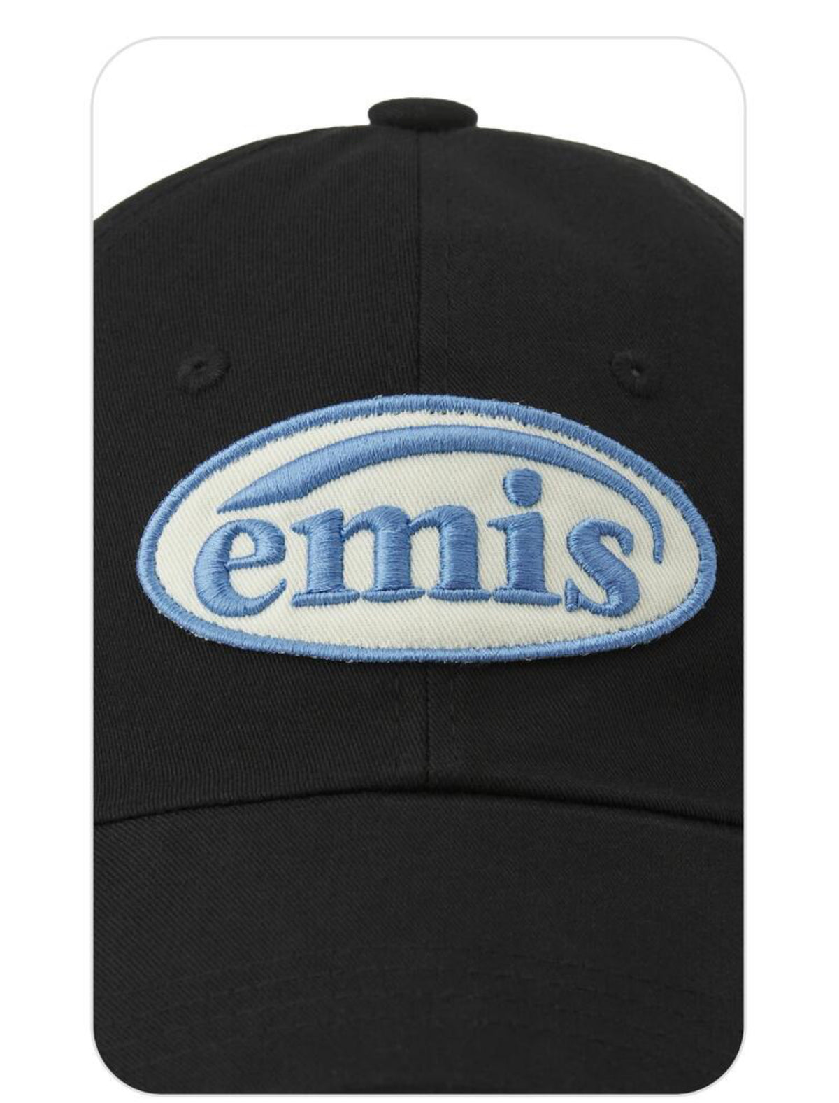 EMIS FOOT PRINT WAPPEN BALL CAP-BLACK (Preorder)