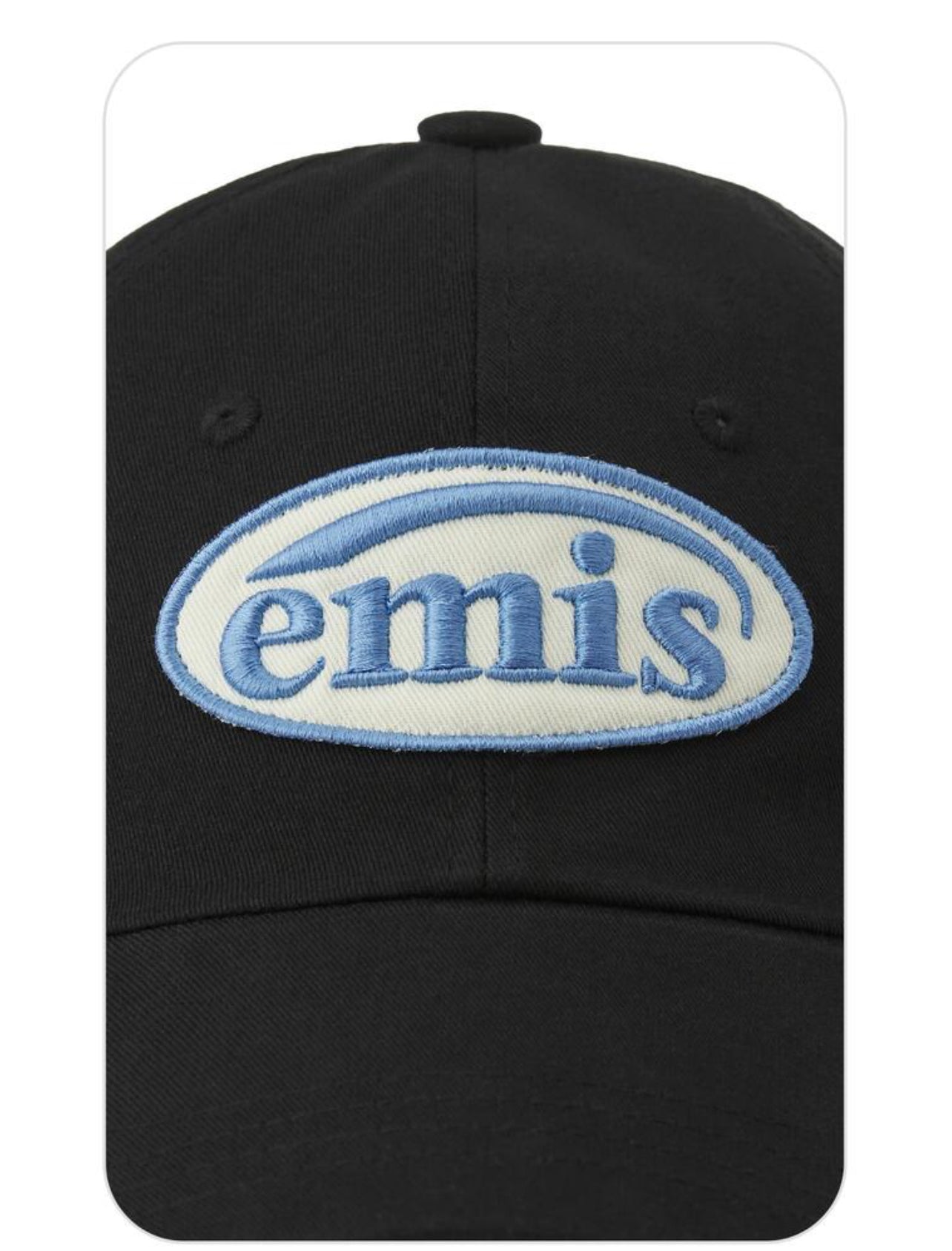 EMIS FOOT PRINT WAPPEN BALL CAP-BLACK (Preorder)