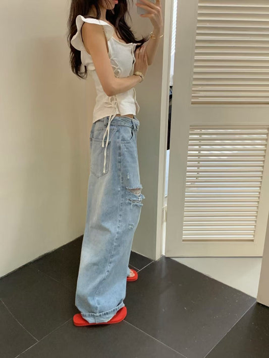 Korean APM Collection Low Waist Jeans (Instock)