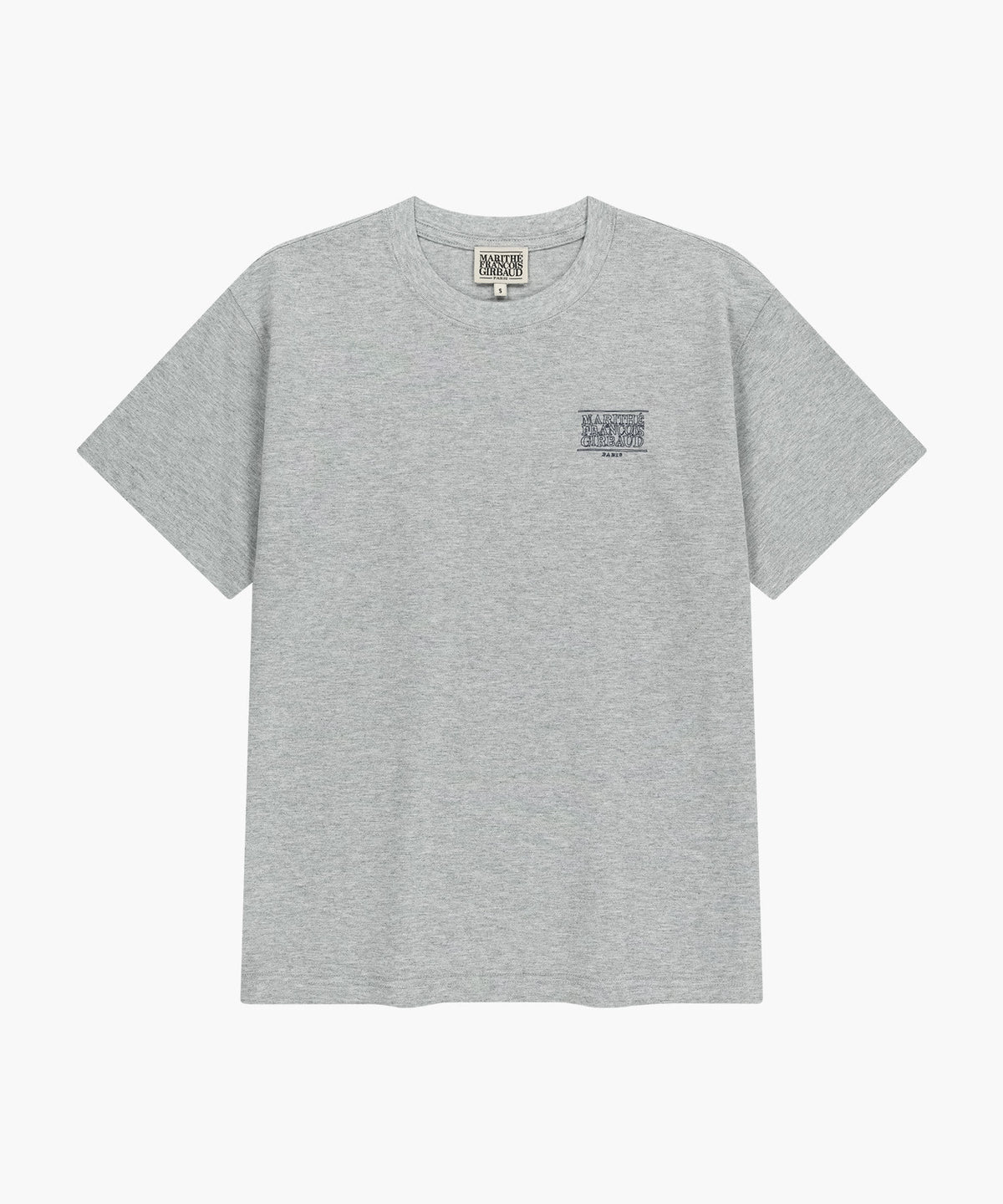 Marithe DOODLE BEAR TEE heather grey (Instock)