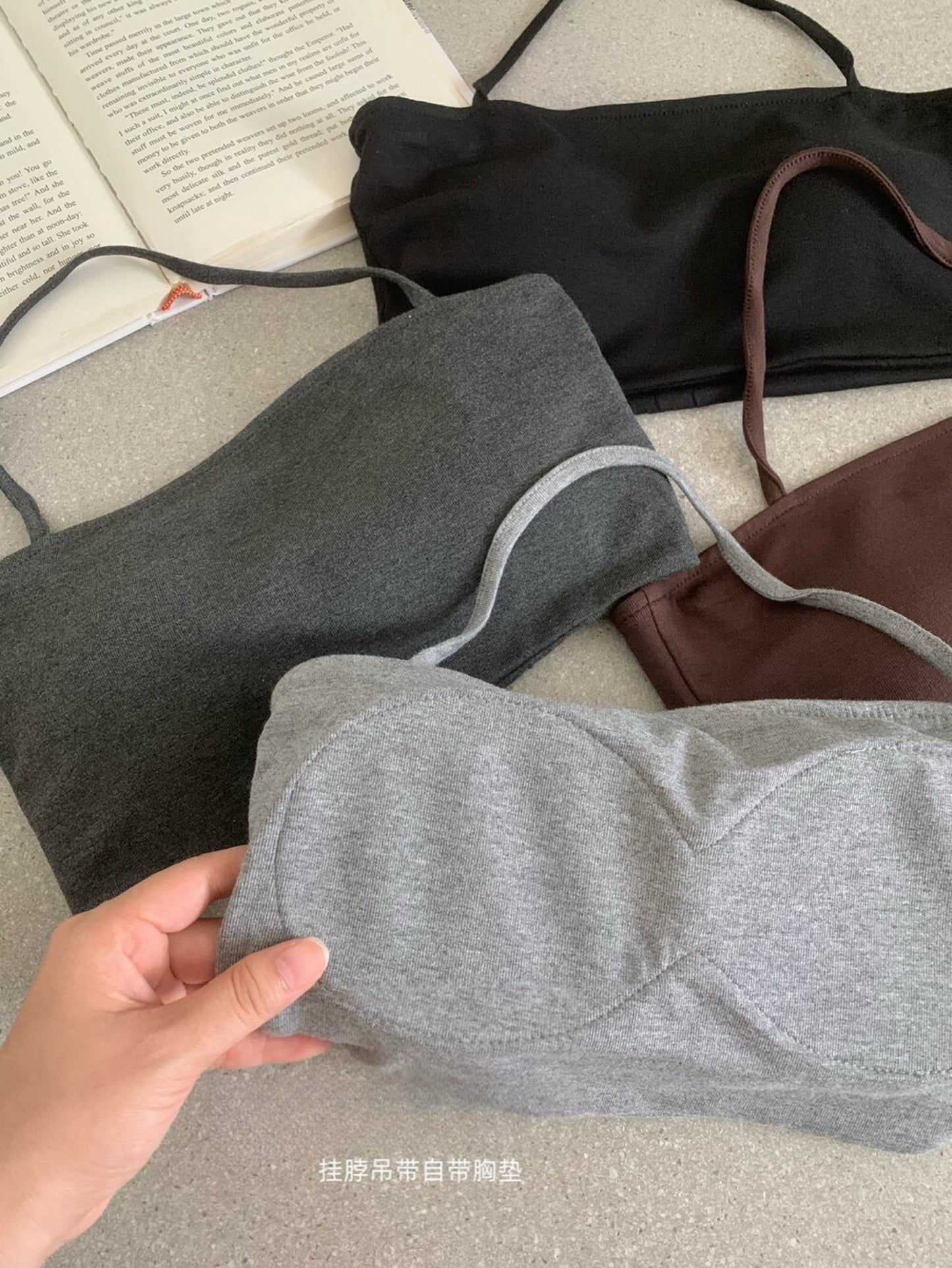 Kelly Designs 3pcs Grey Top&Grey Pants Set (Instock)